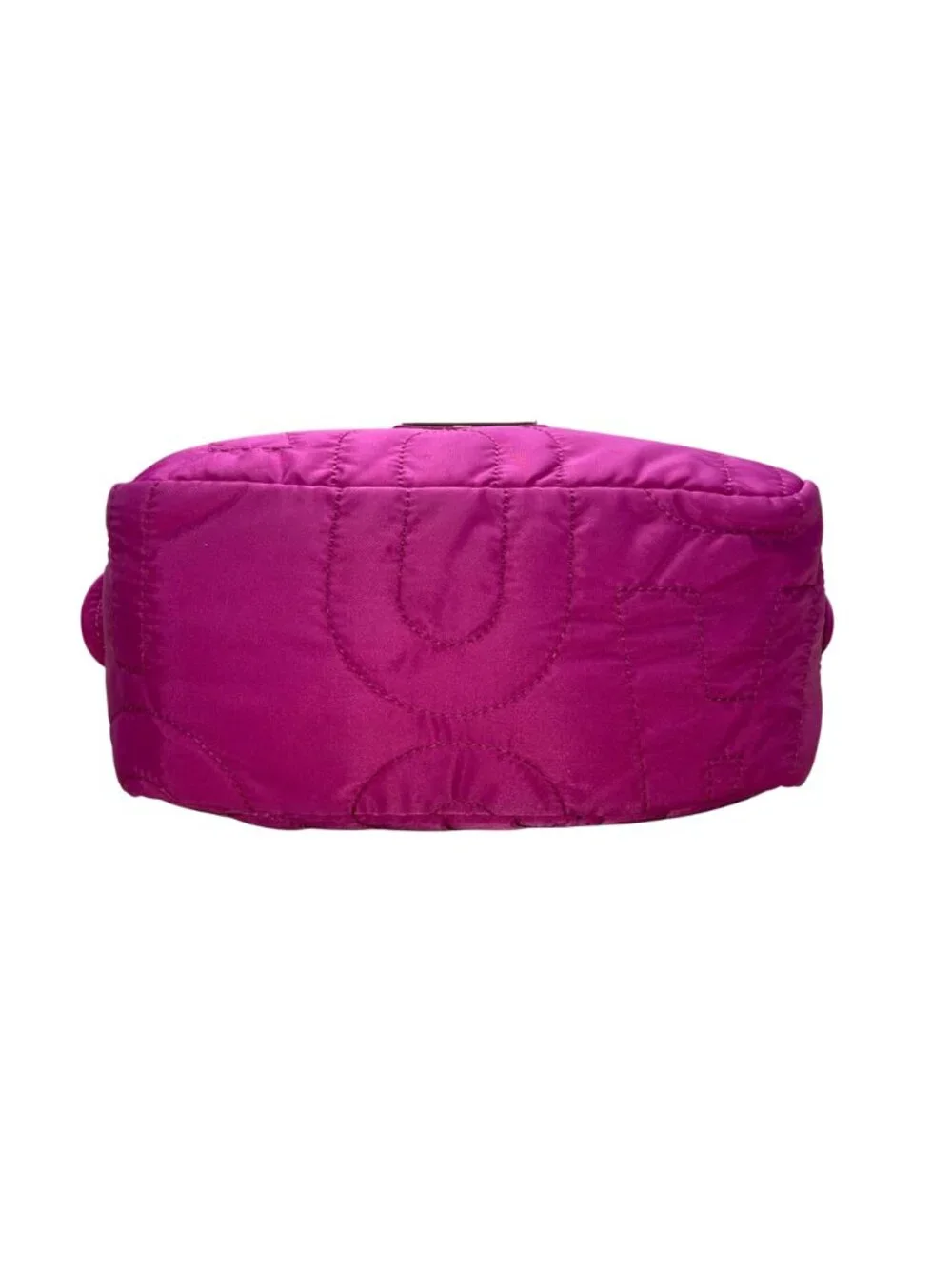 Marc By Marc Jacobs Women’s Pink Nylon Quilted Logo Lining Cosmetic Bag